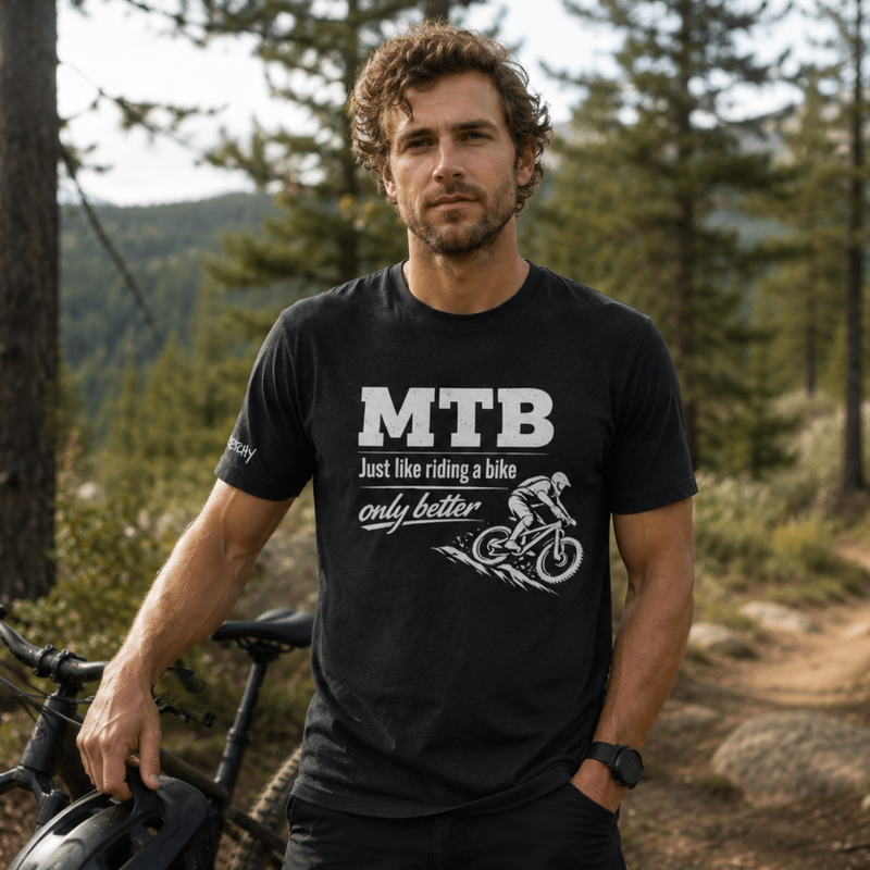 Just Like Riding a Bike V-01 - Short Sleeve Dark