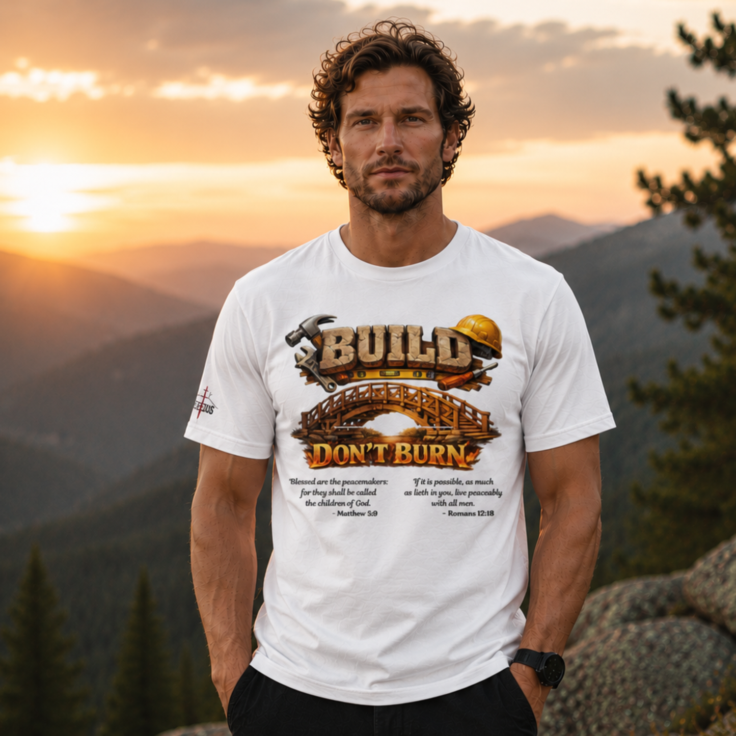 Build Bridges - Short Sleeve Light