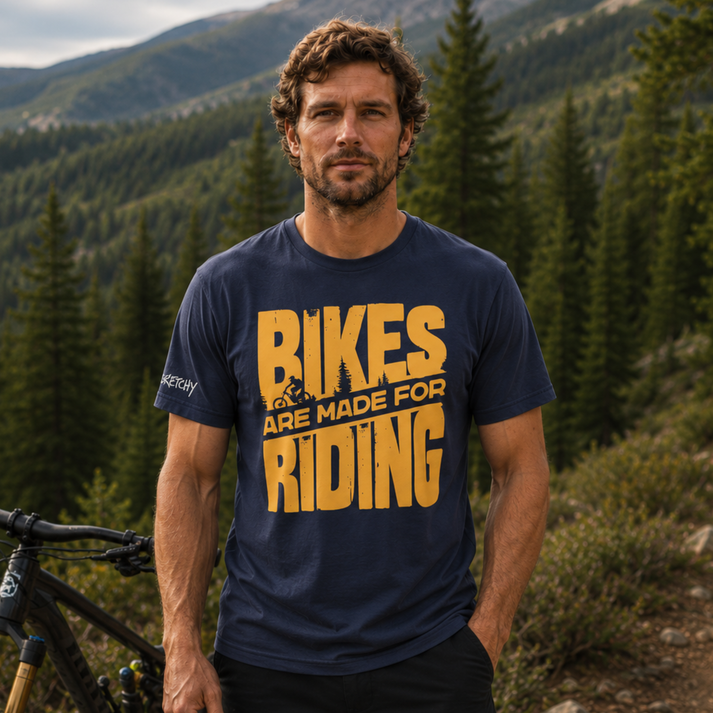 Bikes are Made for Riding - Short Sleeve Dark