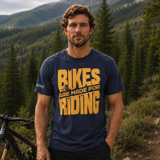 Bikes are Made for Riding - Short Sleeve Dark