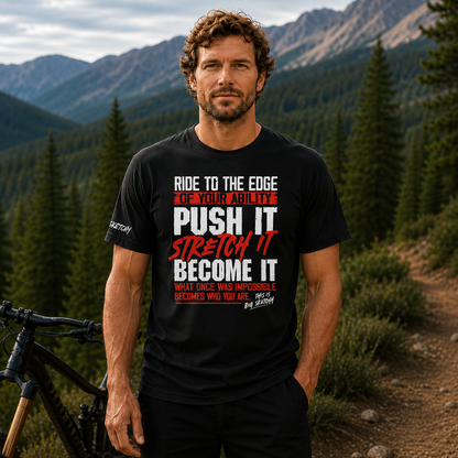 Ride to the Edge of Ability - Dark Short Sleeve